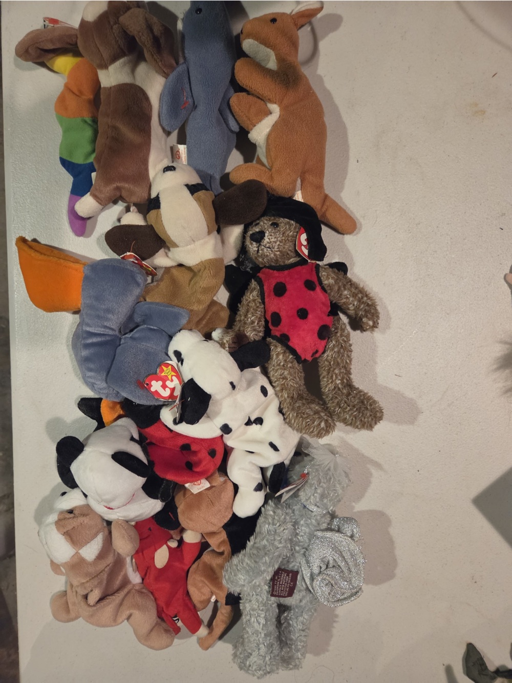 Ty Plush Beanie Babies - lot of 14